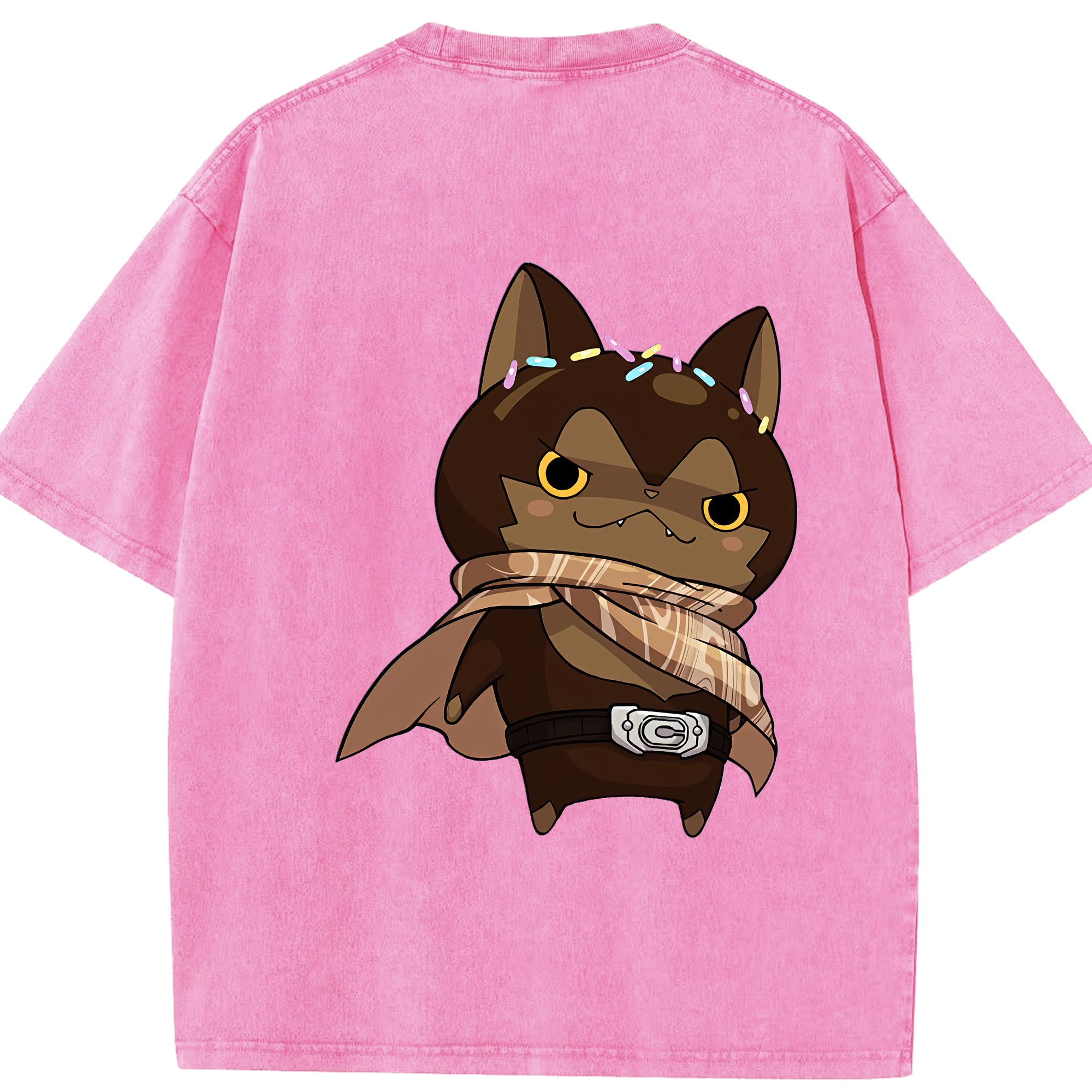 （画像用） 妖怪ウォッチ Yo-kai Watch 綿100% ヴィンテージ風 半袖Tシャツ（背面プリント）